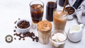 Hidegen készített kávé